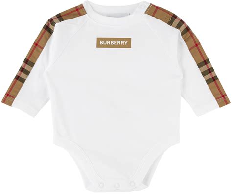 burberry bab|Burberry baby bodysuit.